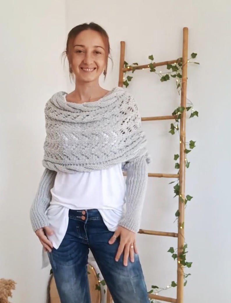 Helvano | Bequemer Strickschal für Damen