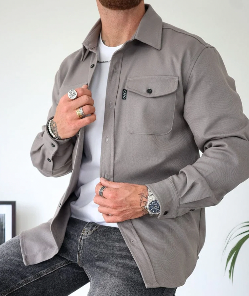 Helvano | Hemdjacke für Herren