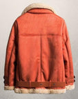 Helvano | Bikerjacke in Wildlederimitat für Damen