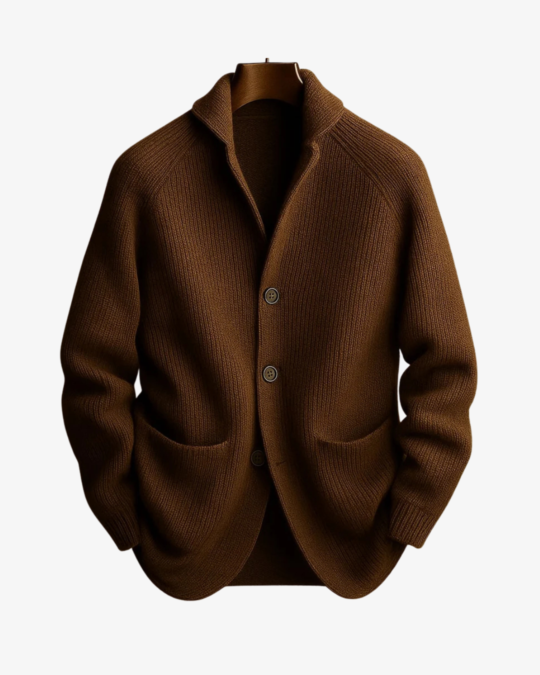 Helvano | Strickjacke mit Knopfleiste für Herren