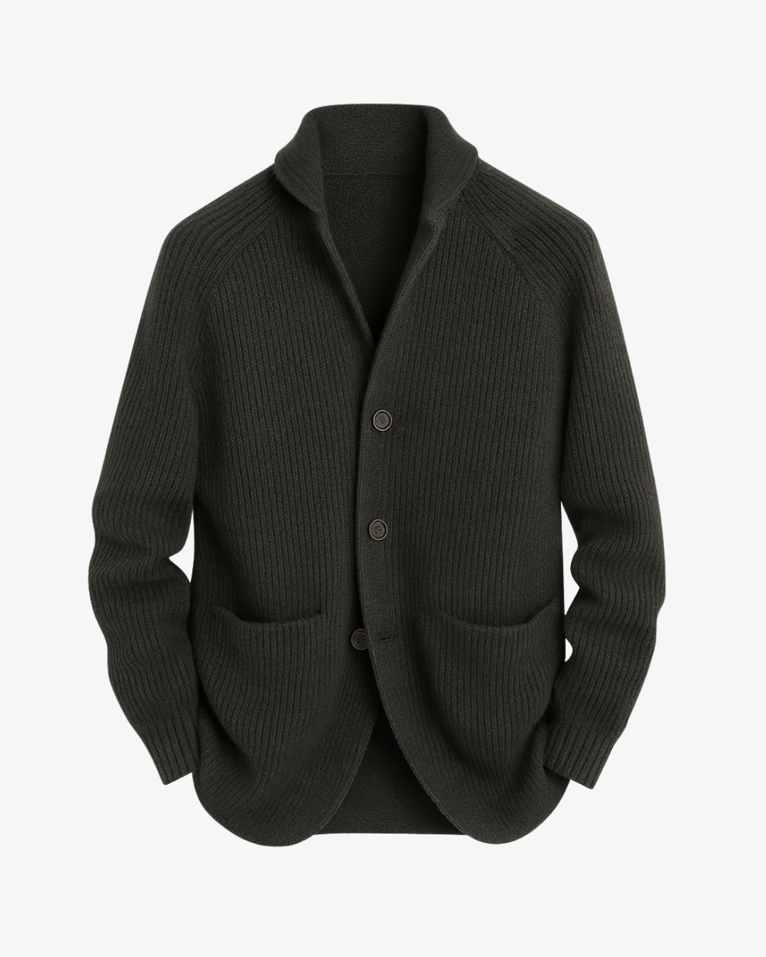 Helvano | Strickjacke mit Knopfleiste für Herren