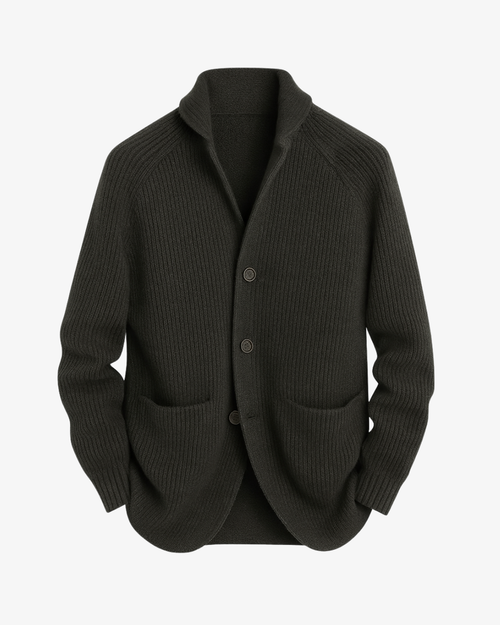 Helvano | Strickjacke mit Knopfleiste für Herren