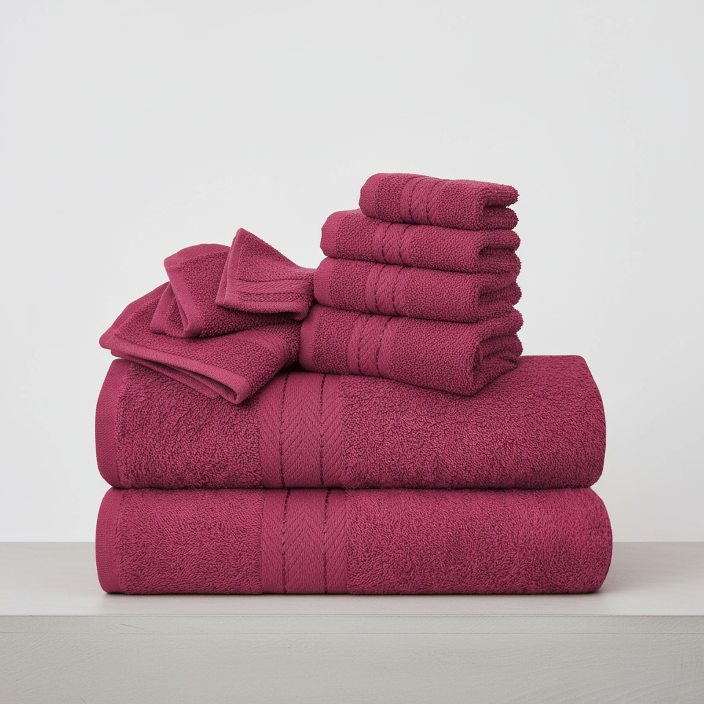Helvano | 10-teiliges Handtuch-Set aus Baumwollmischung