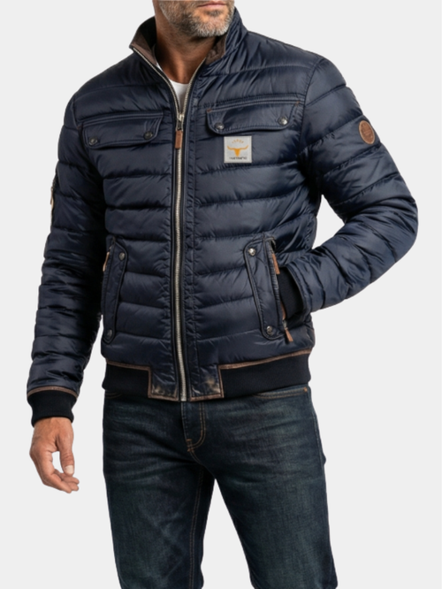 Helvano | Vintage-Jacke mit Stehkragen für Herren