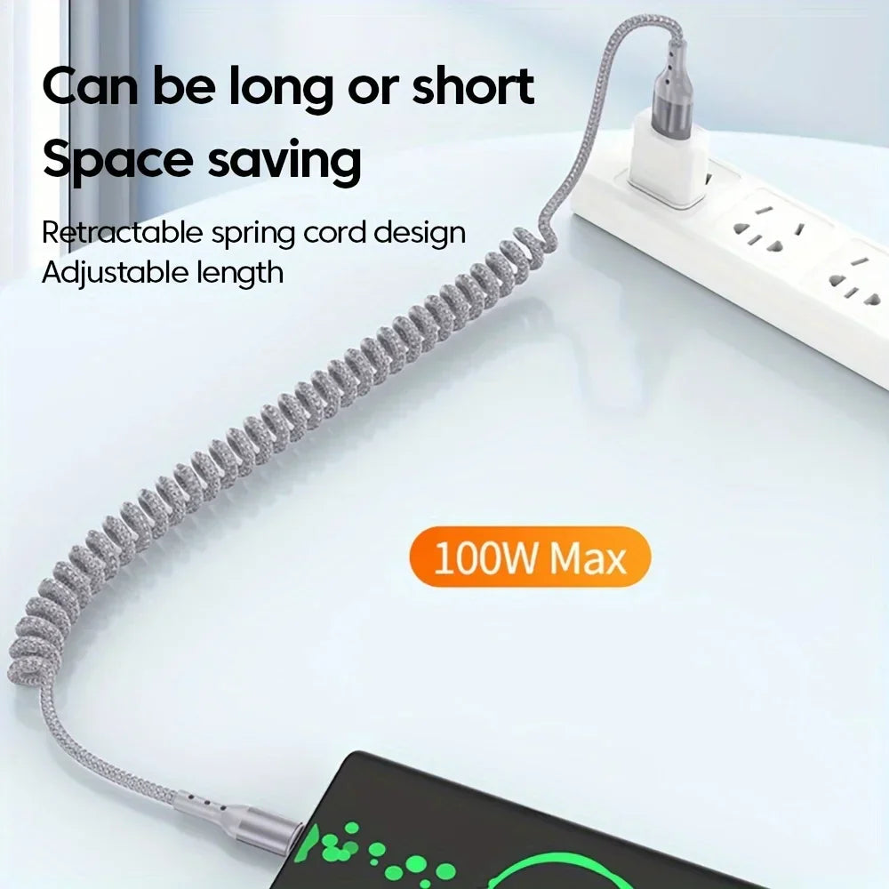 Helvano | 100W USB-C Feder-Ladekabel