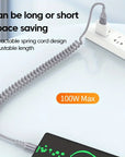 Helvano | 100W USB-C Feder-Ladekabel