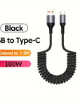 Helvano | 100W USB-C Feder-Ladekabel