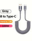 Helvano | 100W USB-C Feder-Ladekabel