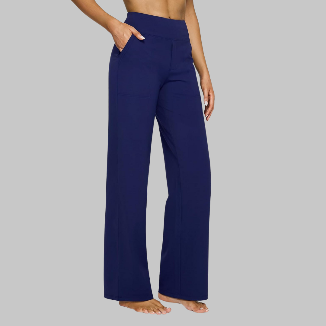 Helvano | Damen Stretch-Hose mit elastischem Bund