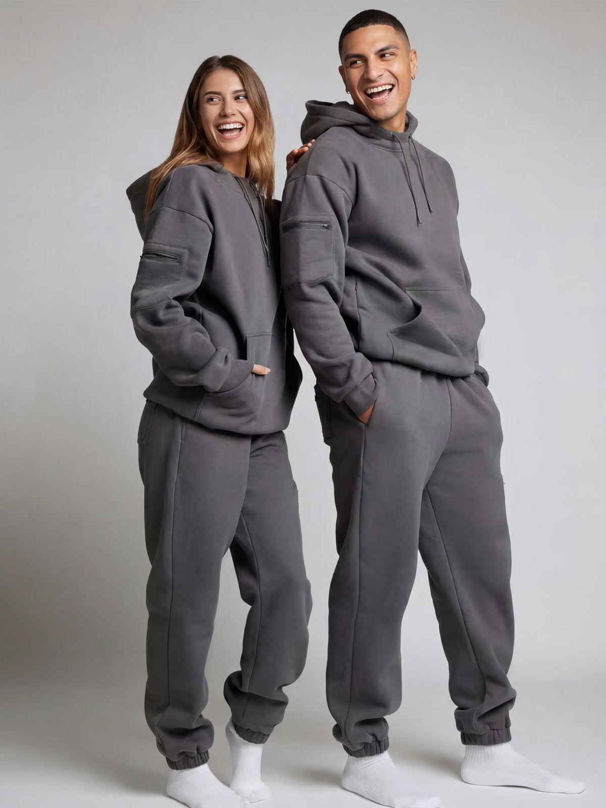 Helvano | Reise-Hoodie mit Kapuze für Damen &amp; Herren
