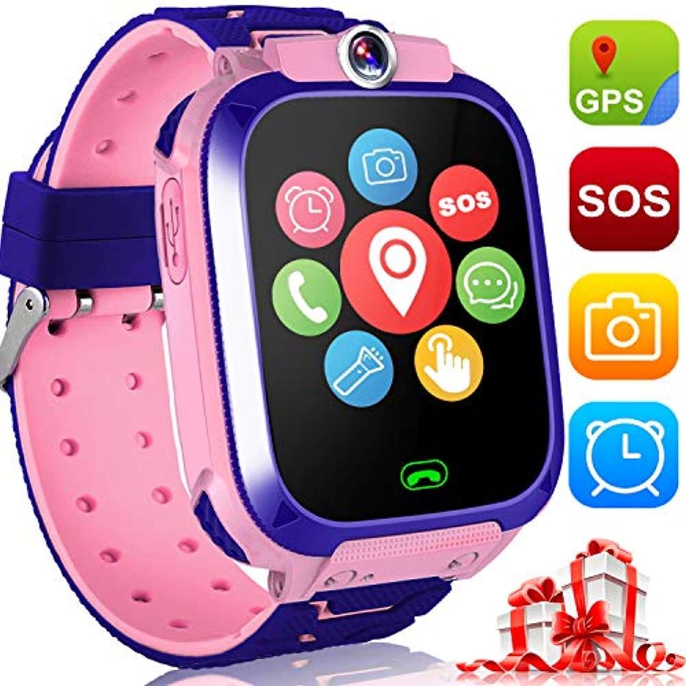 Helvano | Kinder-Smartwatch mit GPS, Kamera &amp; SOS