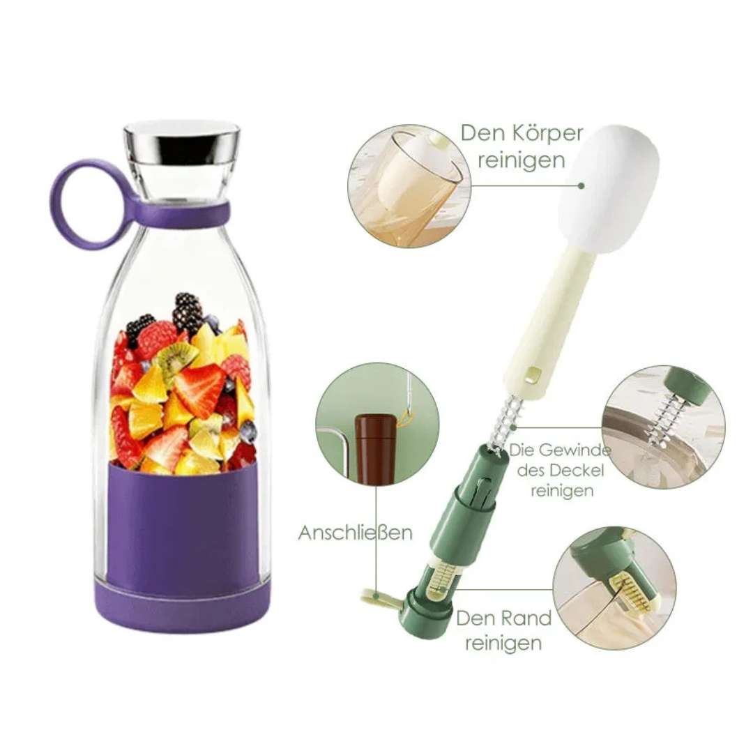 Helvano | Tragbarer Smoothie-Mixer mit USB-Aufladung