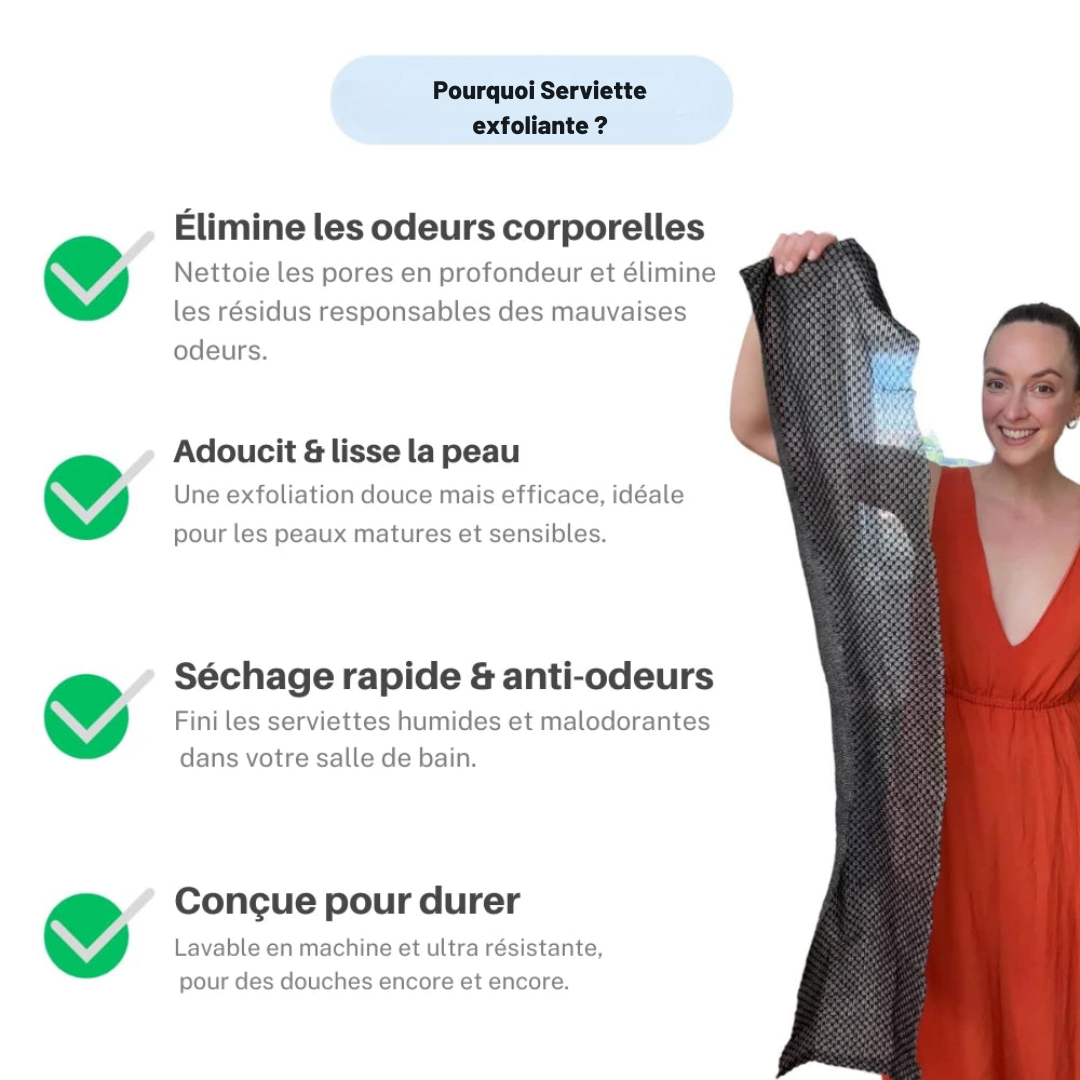 Helvano | Peeling-Handschuh für die Dusche