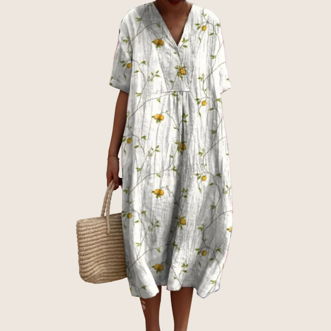 Helvano | Sommerkleid mit Blumenmuster für Damen