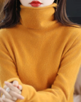 Helvano | Rollkragenpullover für Damen in Weiss