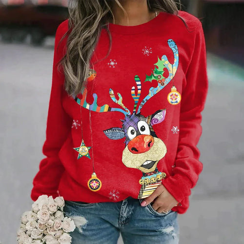 Helvano | Kuscheliger Weihnachtspullover für Damen