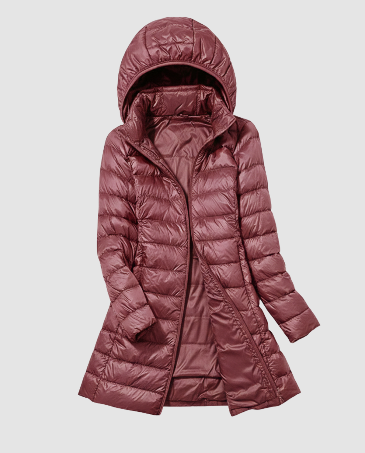 Helvano | Ultraleichte Daunenjacke mit Kapuze für Damen