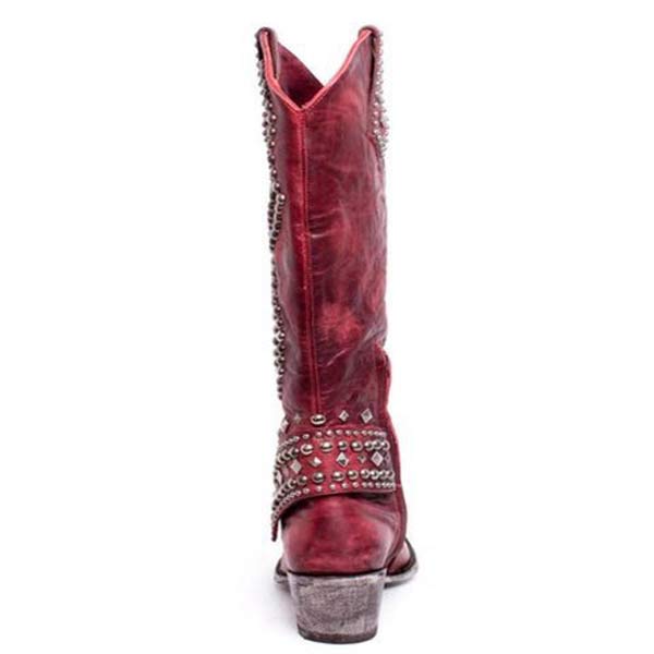 Helvano | Cowboystiefel mit Absatz für Damen