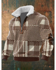 Helvano | Fleece-Pullover mit Stehkragen für Herren