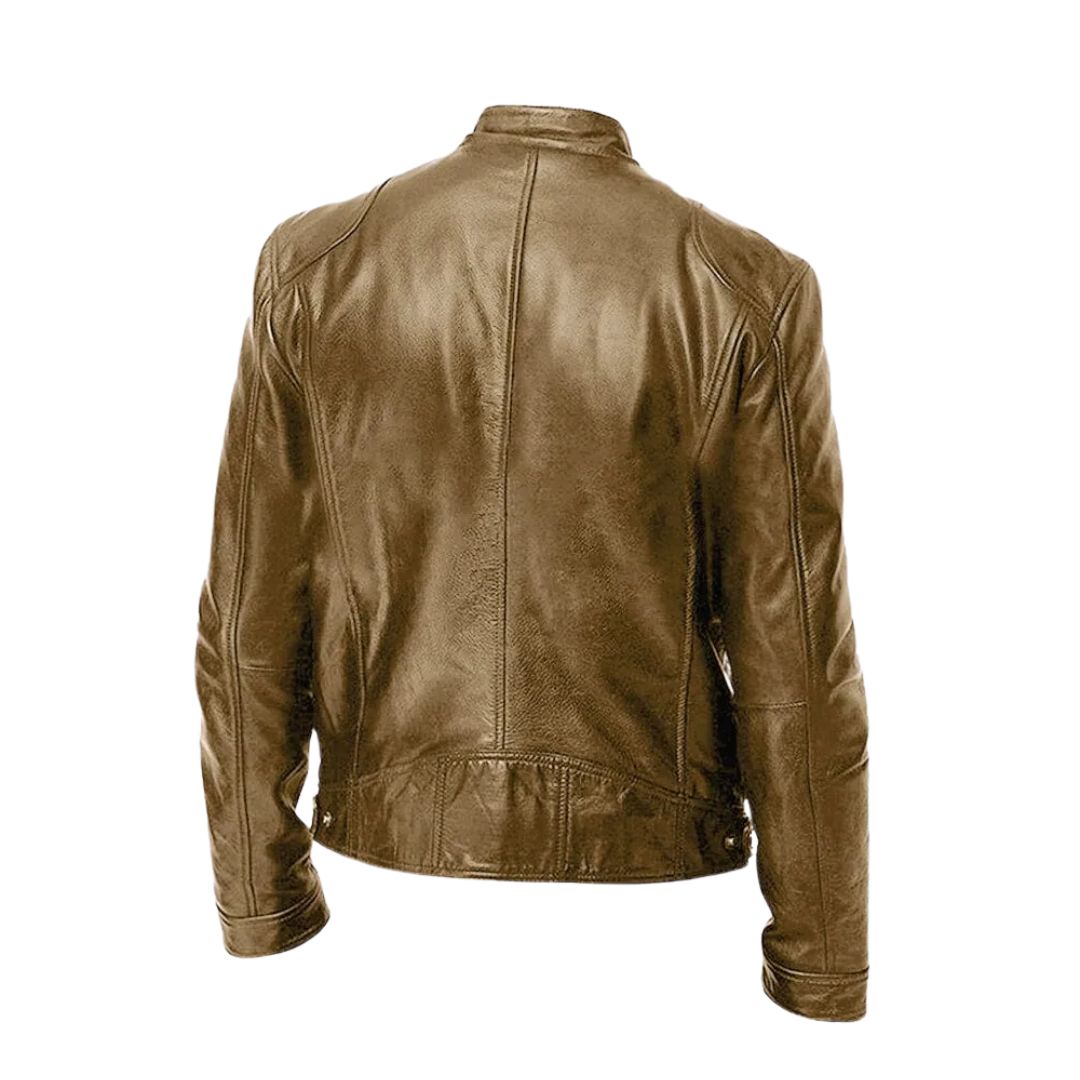 Helvano | Slim-Fit Herrenjacke mit Stehkragen