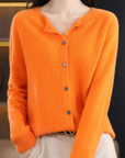 Helvano | Strickpullover für Damen mit Rundhalsausschnitt