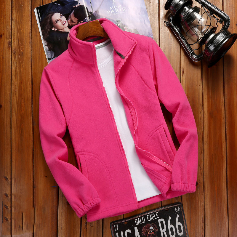 Helvano | Fleecejacke mit Stehkragen für Damen