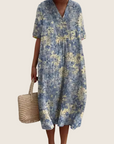 Helvano | Sommerkleid mit Blumenmuster für Damen