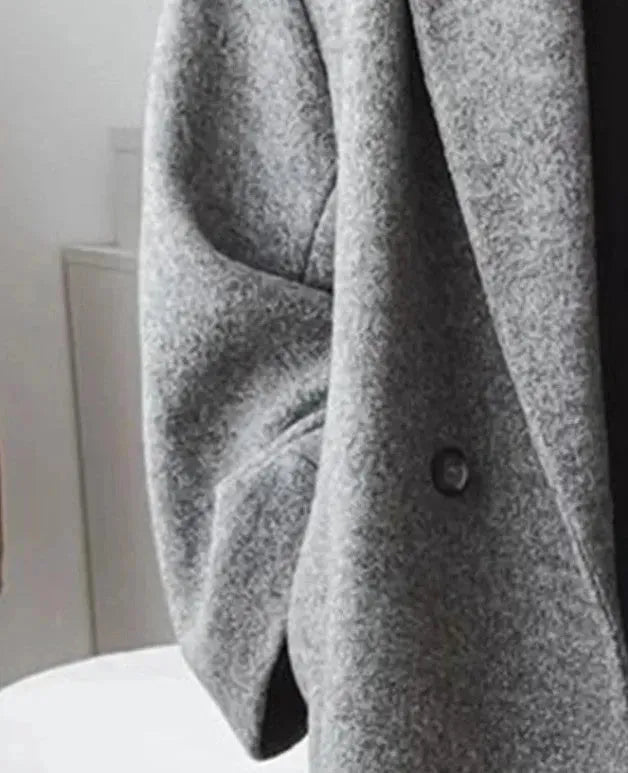 Helvano | Oversize Damenmantel mit Reverskragen