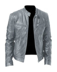 Helvano | Slim-Fit Herrenjacke mit Stehkragen