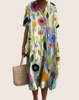 Helvano | Sommerkleid mit Blumenmuster für Damen