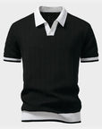 Helvano | Herren-Set Strickpolo & Slim-Fit-Hose