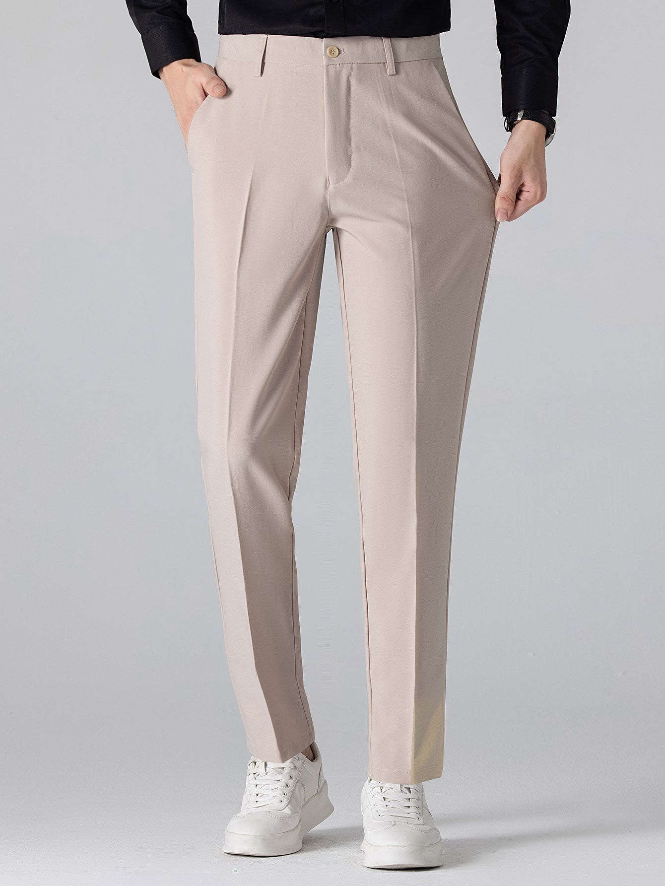Helvano | Gestreiftes Herrenhemd mit Slim-Fit-Hose