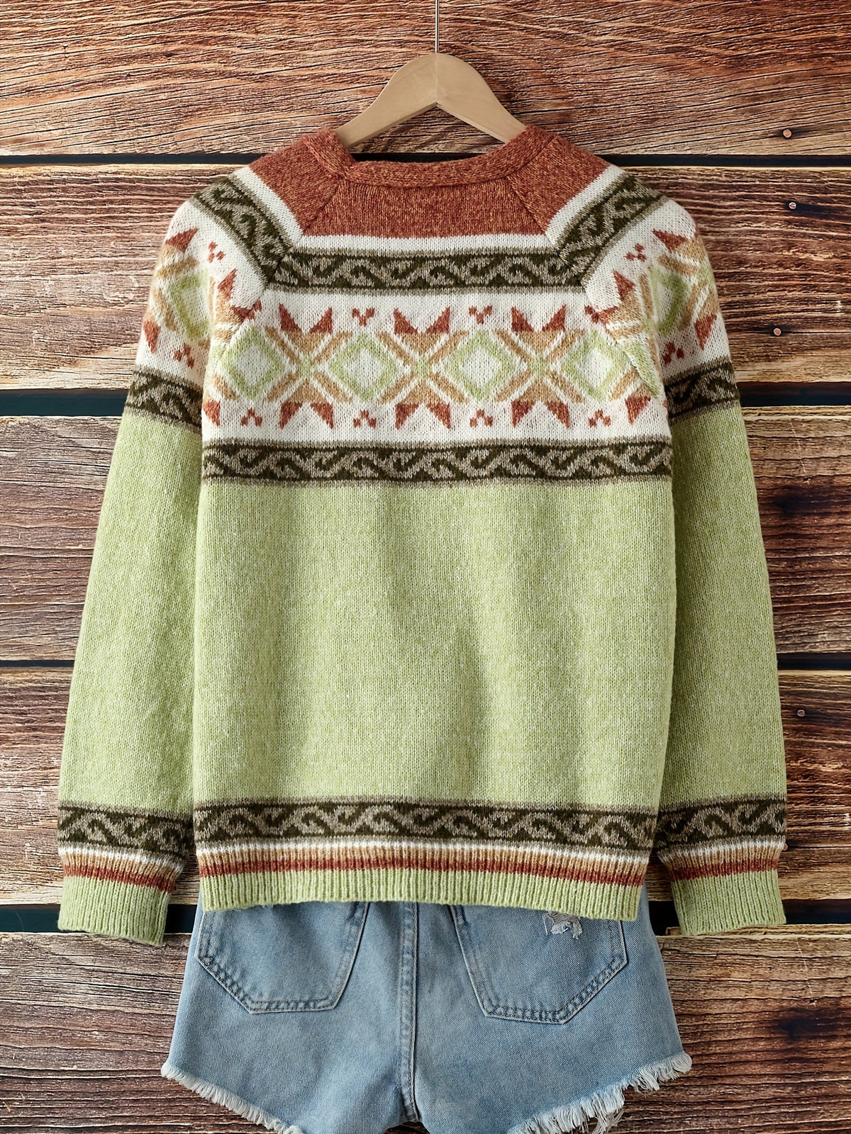 Helvano | Gemusterte Herren-Strickjacke mit Knopfleiste
