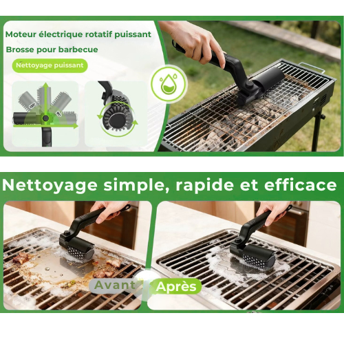 Helvano | Elektrische Grillbürste zum Reinigen