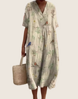 Helvano | Sommerkleid mit Blumenmuster für Damen