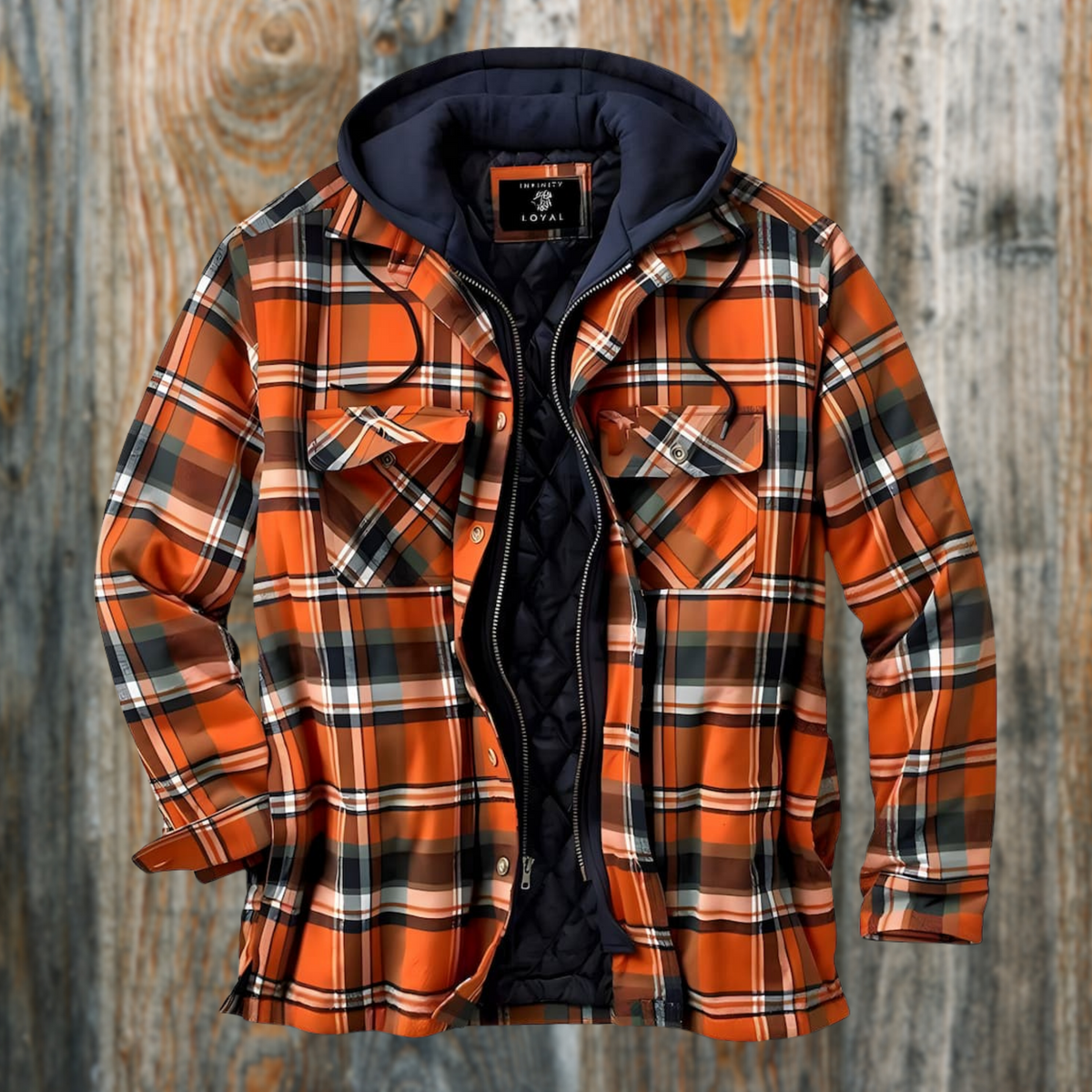 Helvano | Gefütterte Holzfällerjacke für Herren
