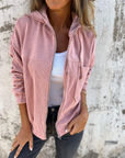 Helvano | Damen-Kapuzenjacke aus Cord