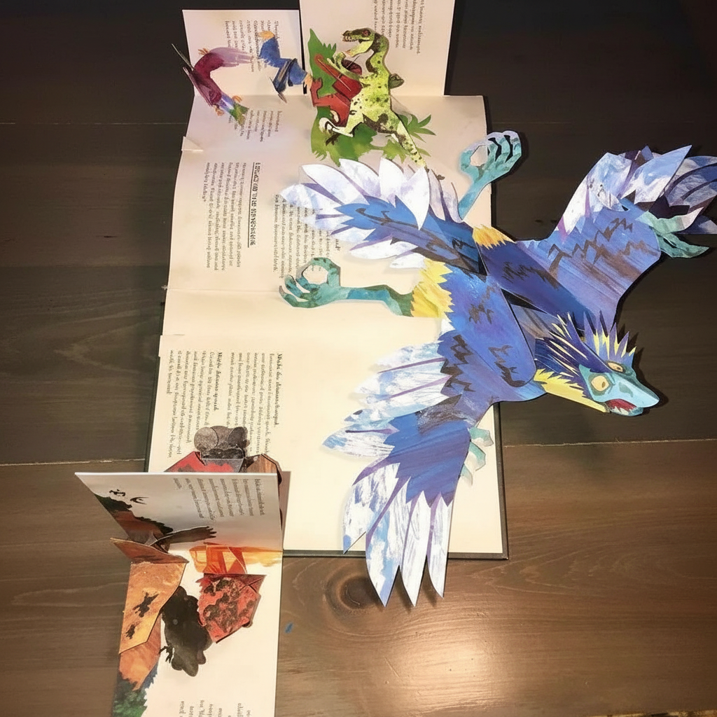Helvano | 3D Pop-up Buch Dinosaurier