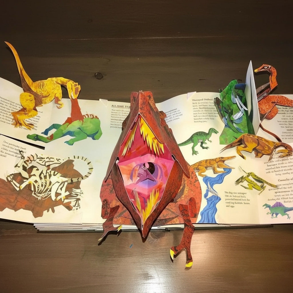 Helvano | 3D Pop-up Buch Dinosaurier