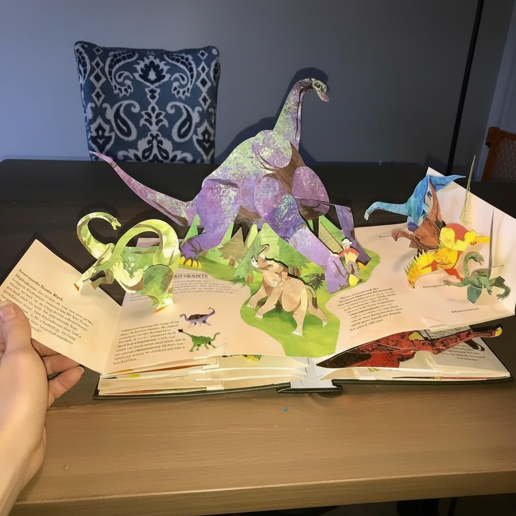 Helvano | 3D Pop-up Buch Dinosaurier