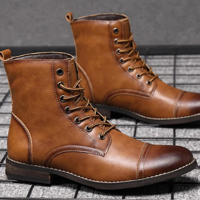 Helvano | Herren-Stiefeletten aus Leder