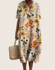 Helvano | Sommerkleid mit Blumenmuster für Damen
