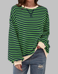 Helvano | Gestreiftes Langarm-Sweatshirt für Damen