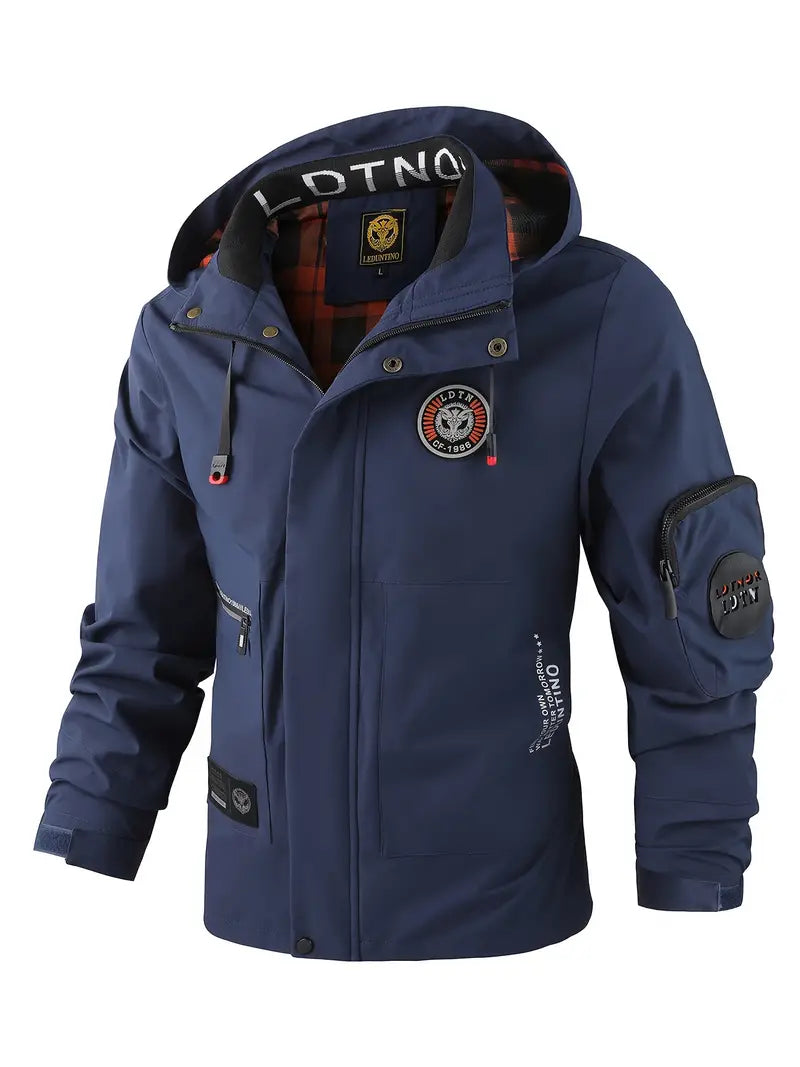 Helvano | Leichte Outdoorjacke mit Kapuze für Herren