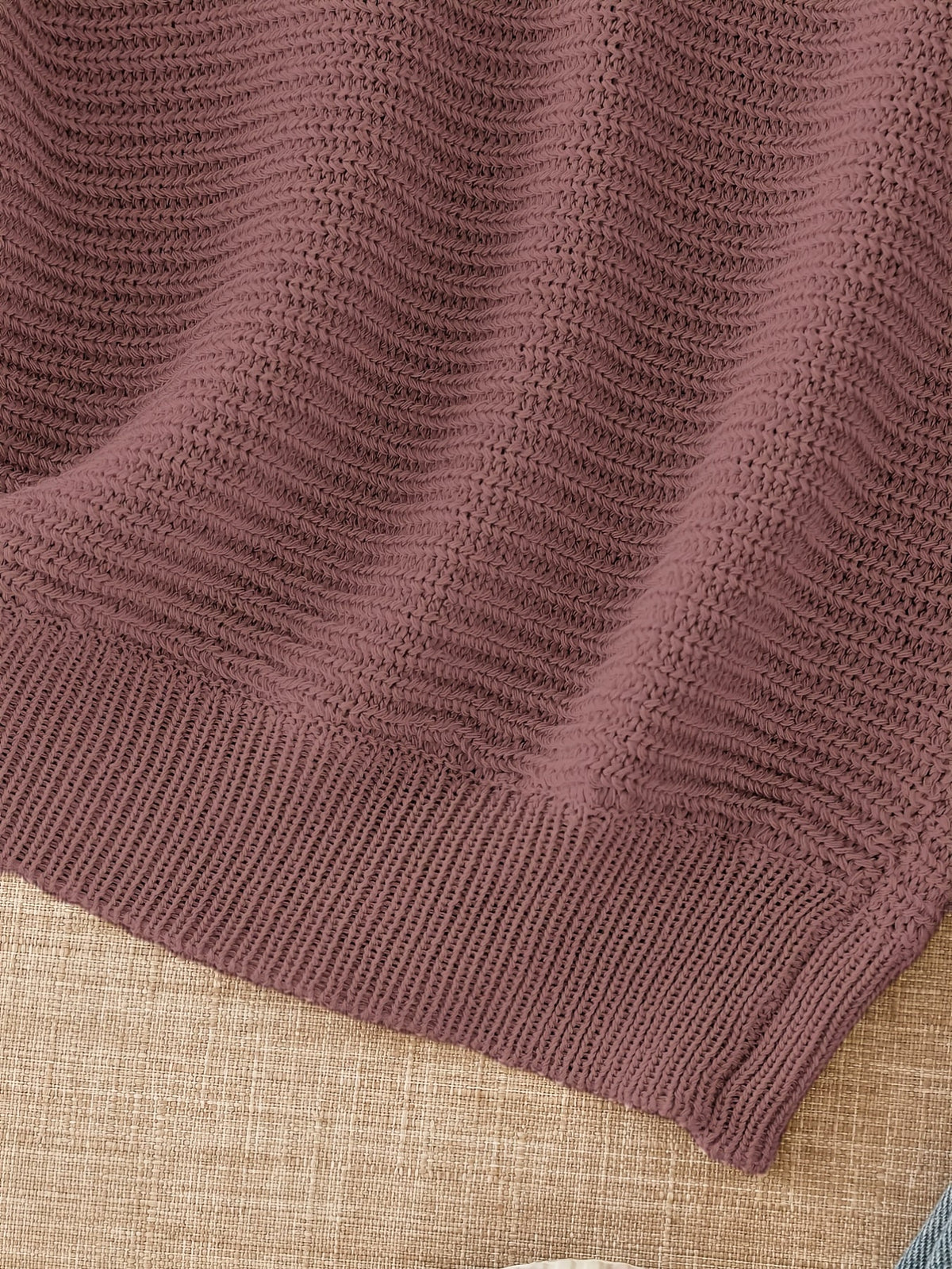 Helvano | Lockerer Lochstrick-Pullover für Damen