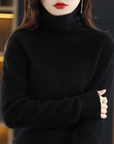 Helvano | Rollkragenpullover für Damen in Weiss