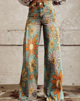 Helvano | Palazzo-Hose im Vintage-Stil für Damen