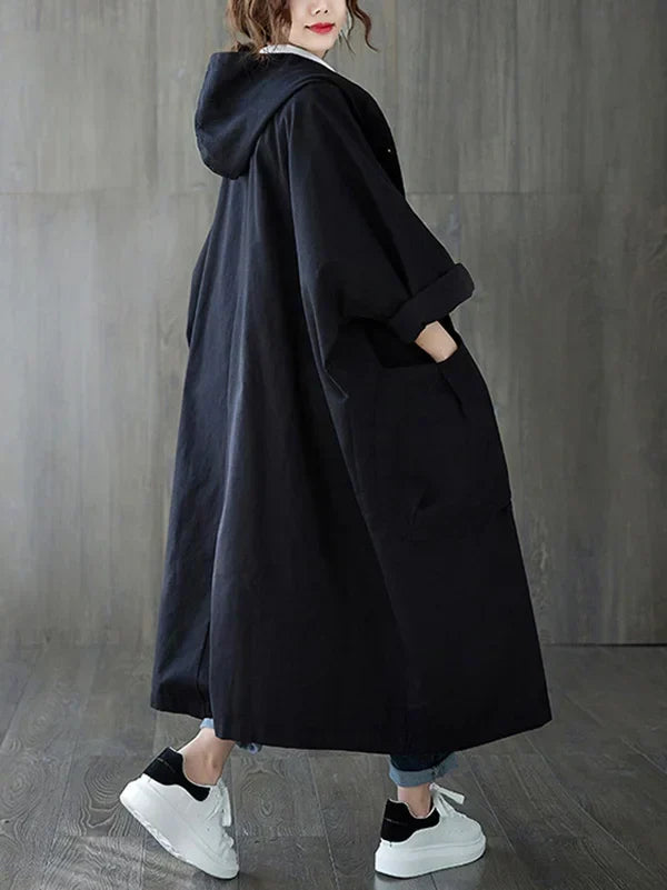 Helvano | Langer Trenchcoat für Damen