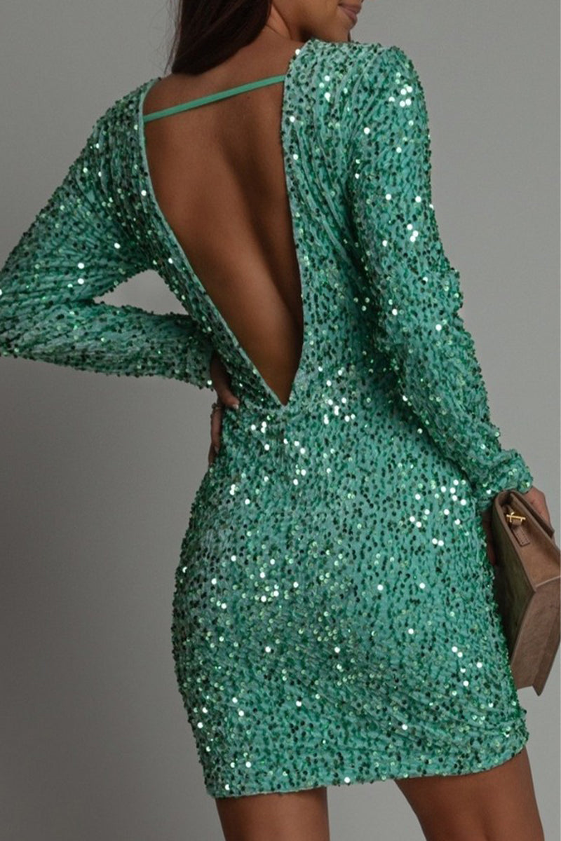 Helvano | Rückenfreies Party-Kleid für Damen