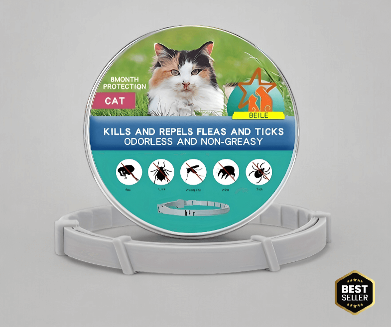 Helvano | Zecken- &amp; Flohschutz Halsband für Hunde &amp; Katzen